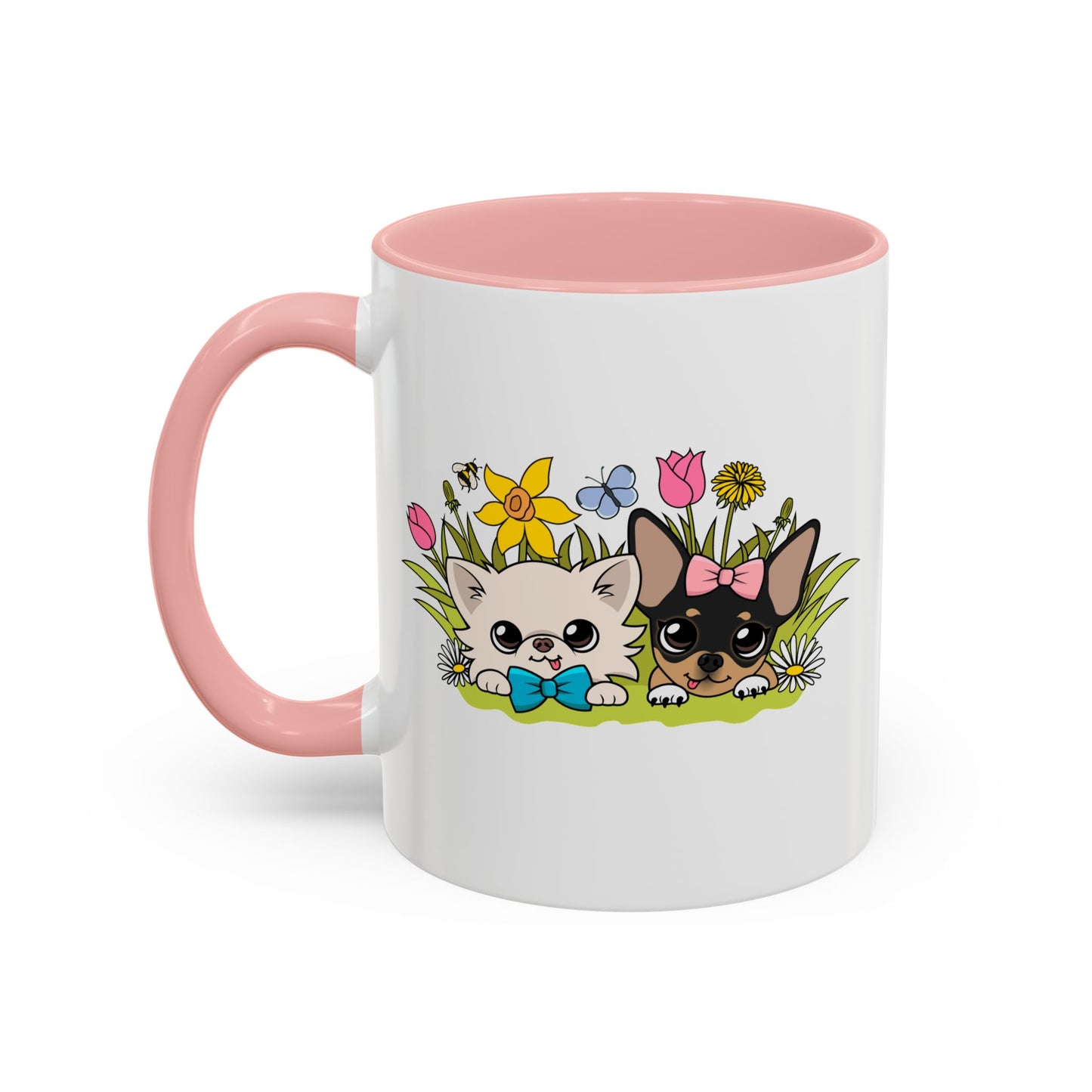 Cedric and Maya's Spring Garden Tour Accent Coffee Mug