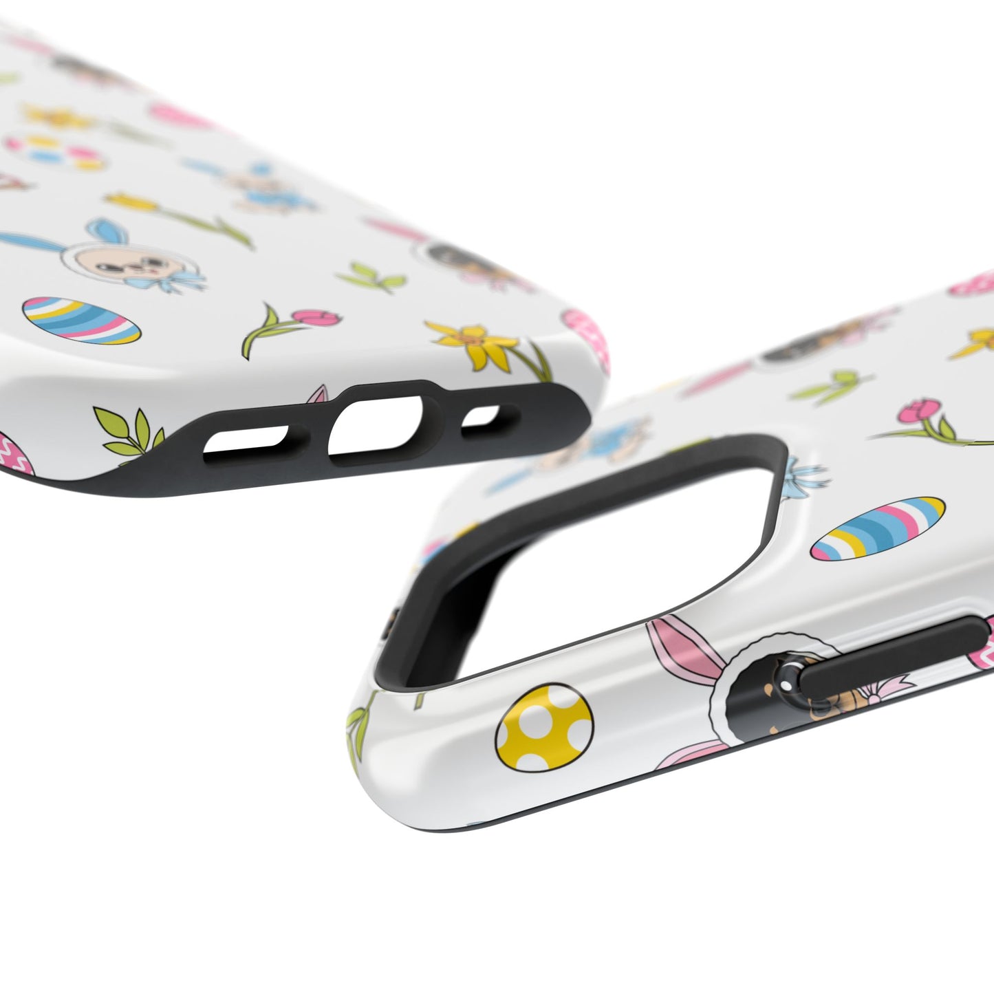 Cedric & Maya Easter Pattern Magnetic Tough Phone Case