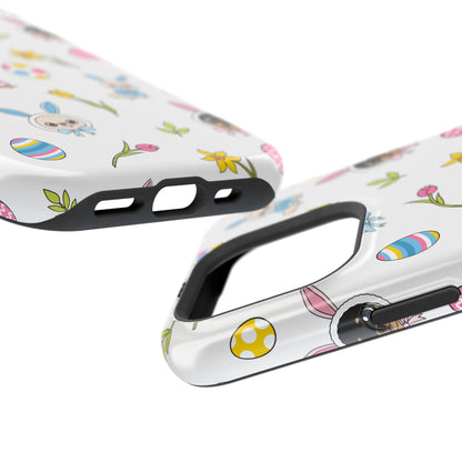 Cedric & Maya Easter Pattern Magnetic Tough Phone Case