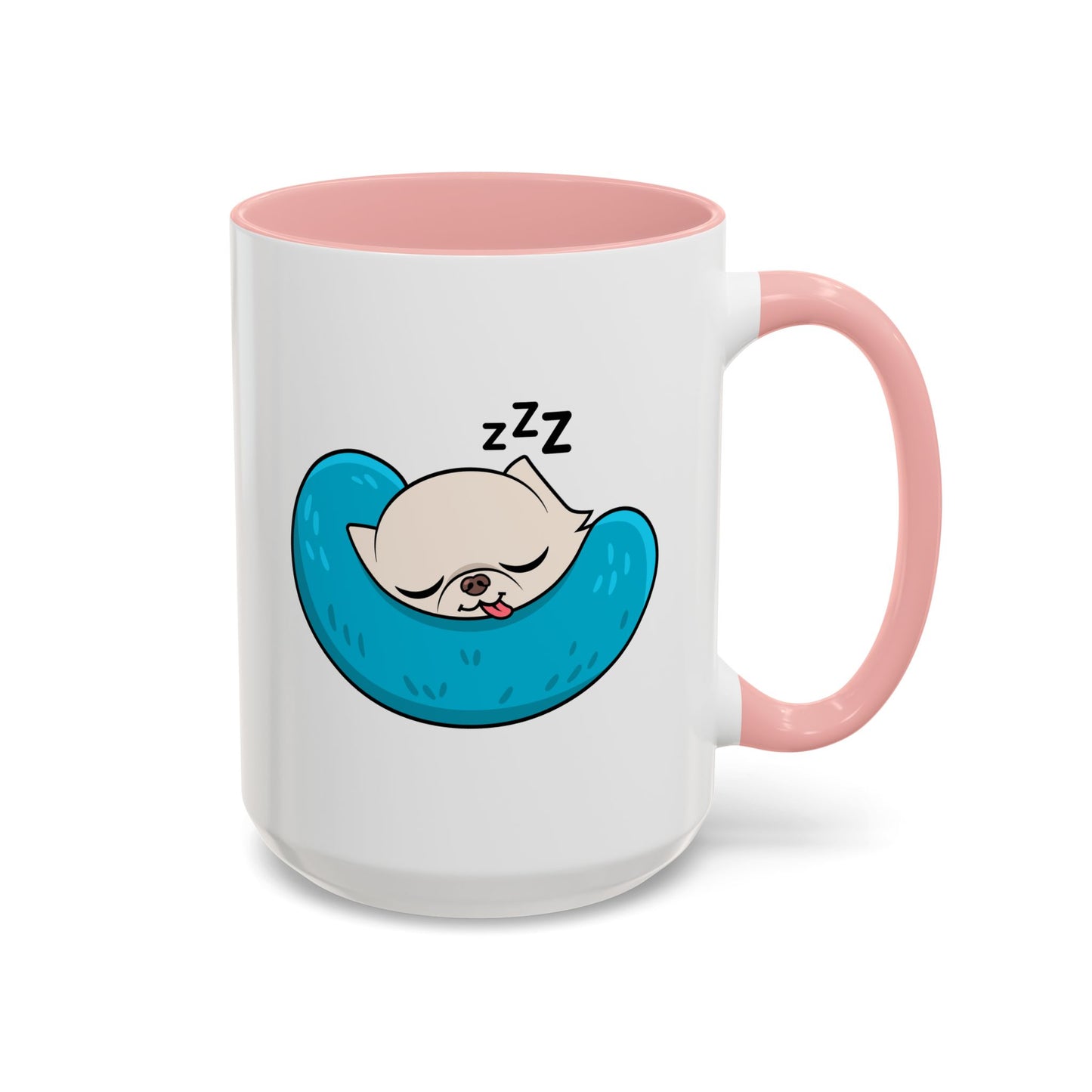 Sleepy Nap Time Cedric Accent Coffee Mug – Blue Calm Sips