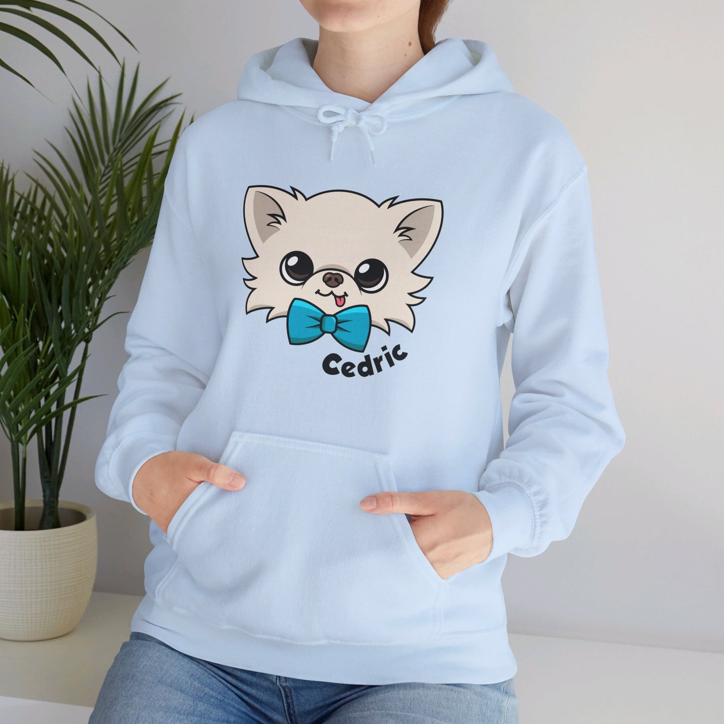 Sudadera con capucha clásica de Tiny Chihuahua Cedric