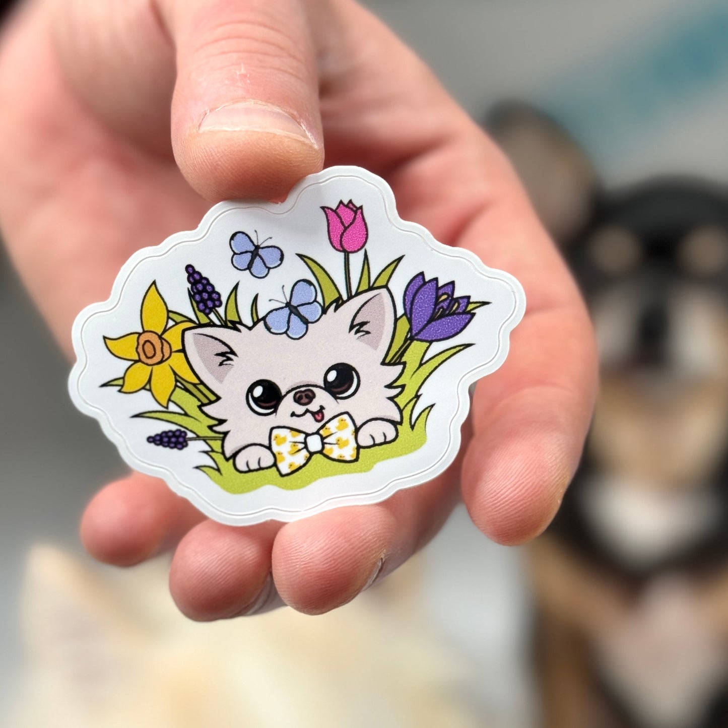 Cedric's Spring Garden Tour Sticker