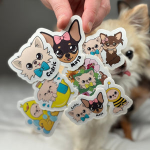 Ultimate Tiny Chihuahua Sticker Bundle - Tiny Chihuahua Shop