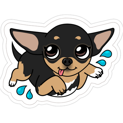 Maya's Air Swimming Sticker