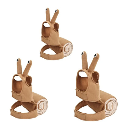 🐌 Snail Dog Costume – Funny Small Dog Halloween Outfit (S–L)