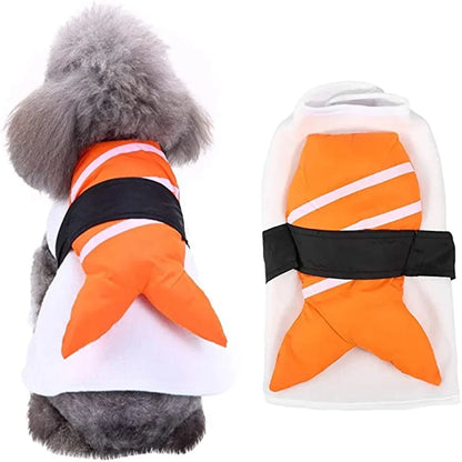 Shrimp Sushi Dog Costume for Small Dogs & Cats