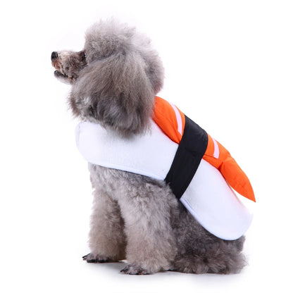 Shrimp Sushi Dog Costume for Small Dogs & Cats
