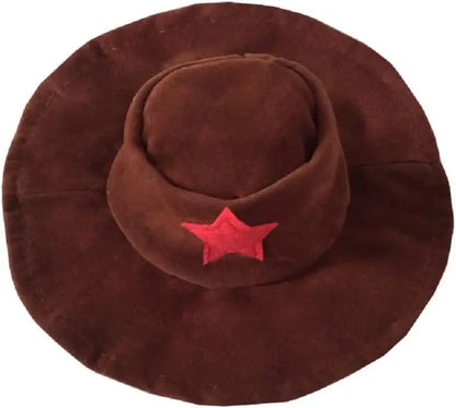 Cowboy Sheriff Dog Costume for Small Dogs & Cats (S–XL)