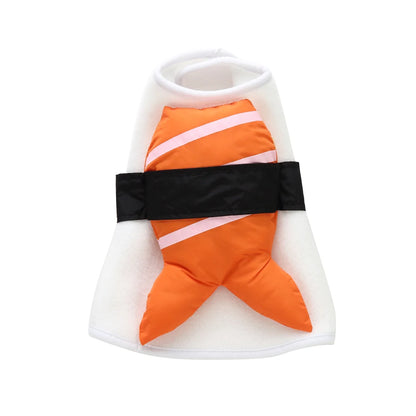 Shrimp Sushi Dog Costume for Small Dogs & Cats