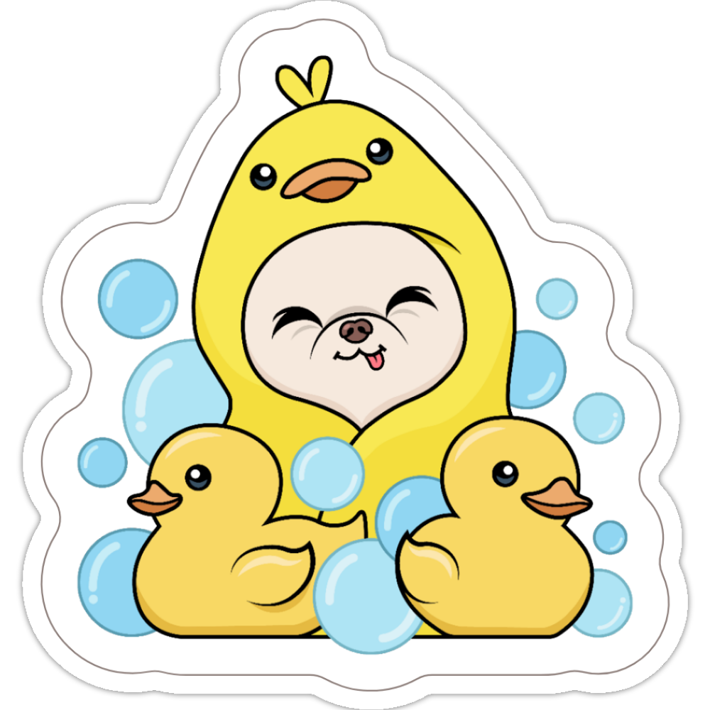 Ducky Cedric Sticker