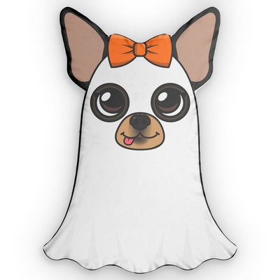 👻 Ghost Maya Cushion – Spooky Chic Comfort! 🎃