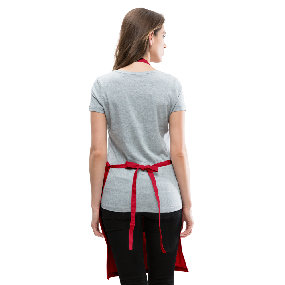 Maya's Merry Christmas Adjustable Apron - red