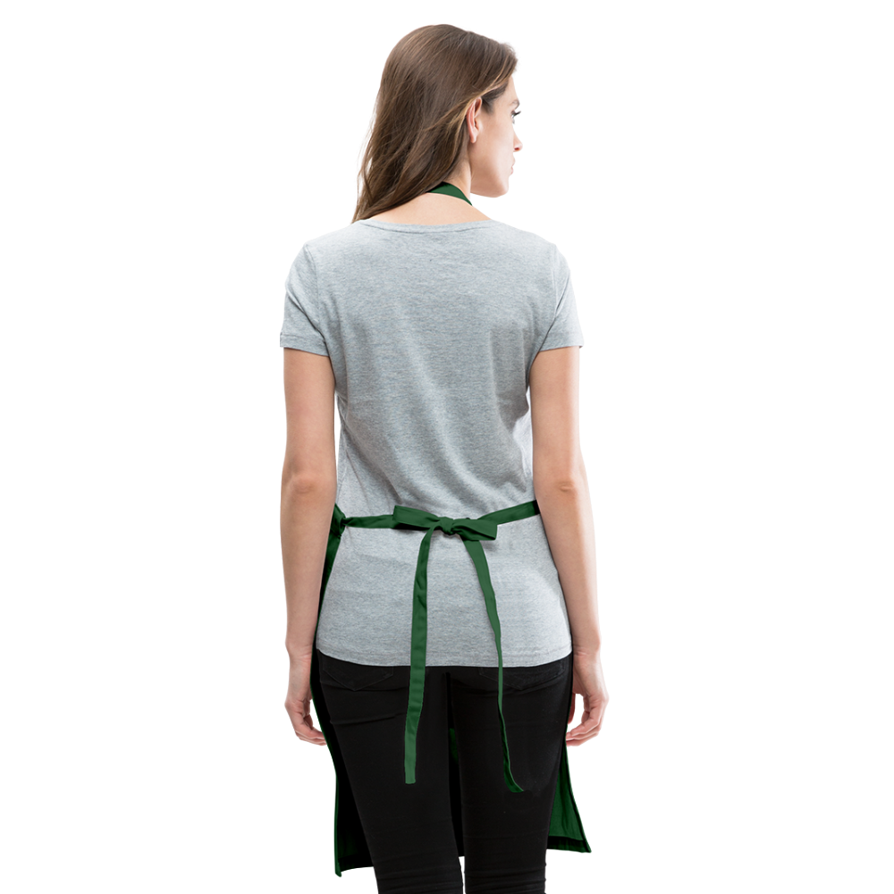 Maya's Merry Christmas Adjustable Apron - forest green