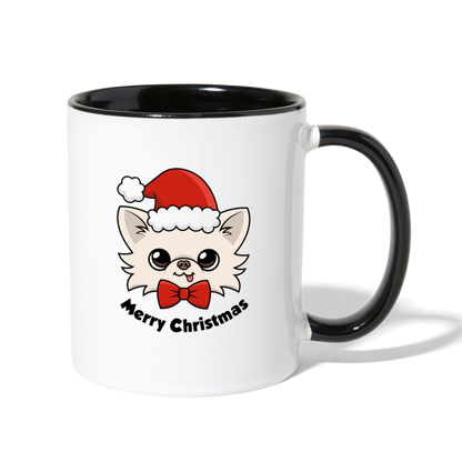 Cedric's Merry Christmas Mug - white/black