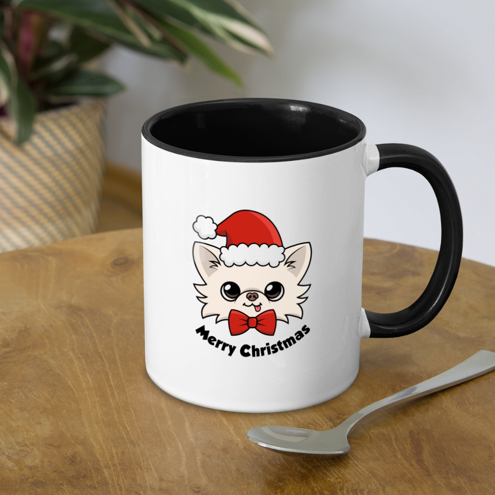 Cedric's Merry Christmas Mug - white/black