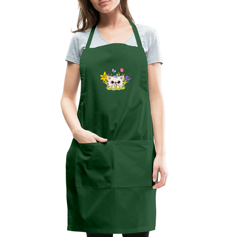 Adjustable Apron - forest green