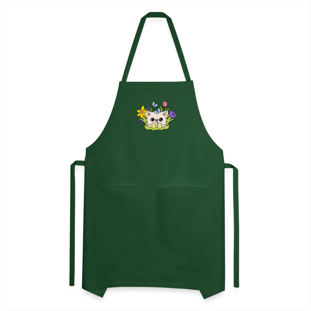 Adjustable Apron - forest green