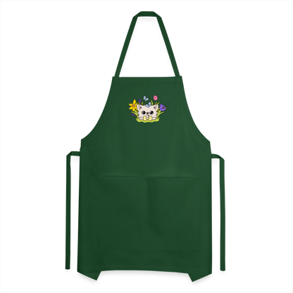 Adjustable Apron - forest green