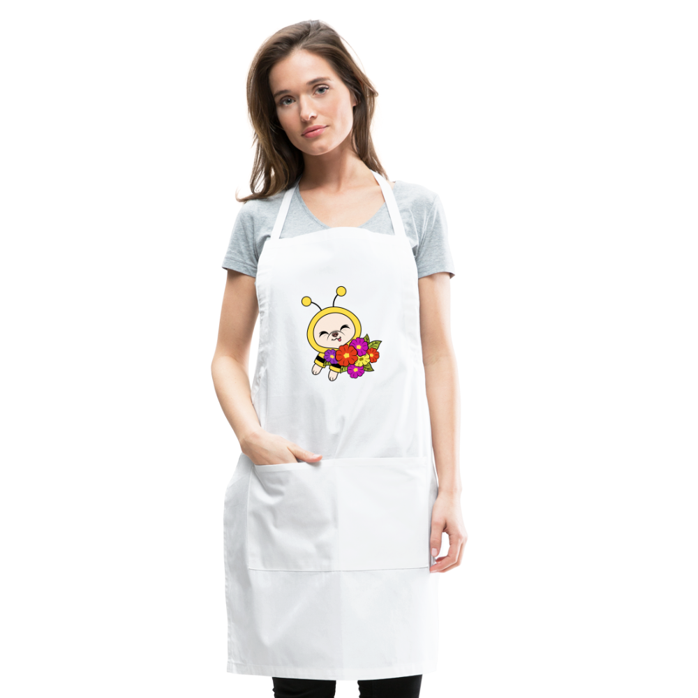 Beedric's Flower Rating Apron - white