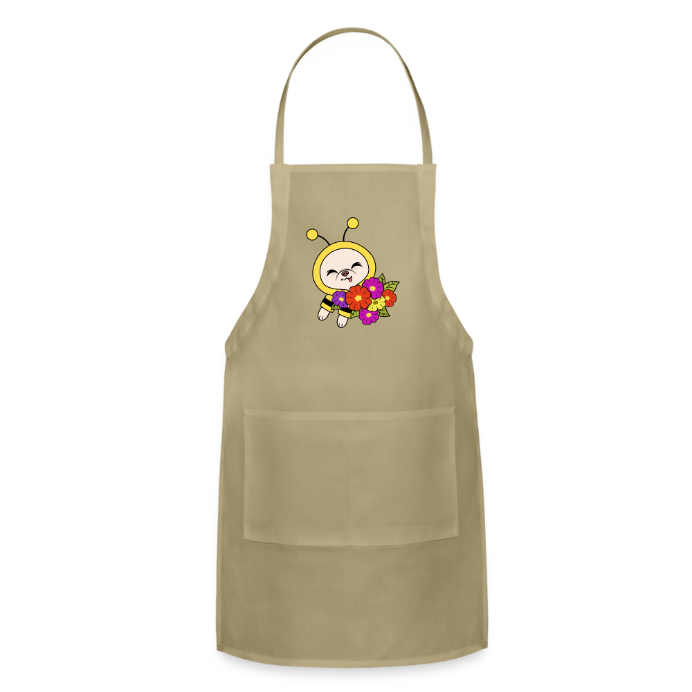 Beedric's Flower Rating Apron - khaki