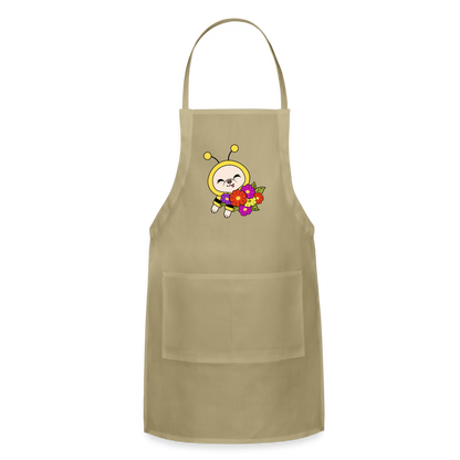 Beedric's Flower Rating Apron - khaki