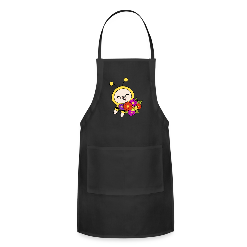 Beedric's Flower Rating Apron - black