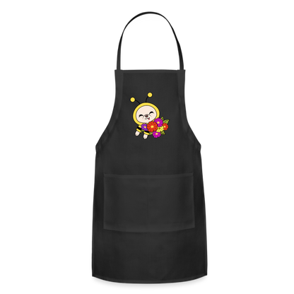 Beedric's Flower Rating Apron - black