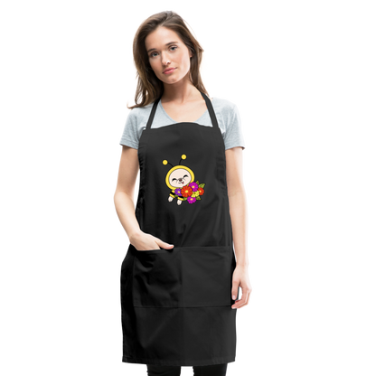 Beedric's Flower Rating Apron - black